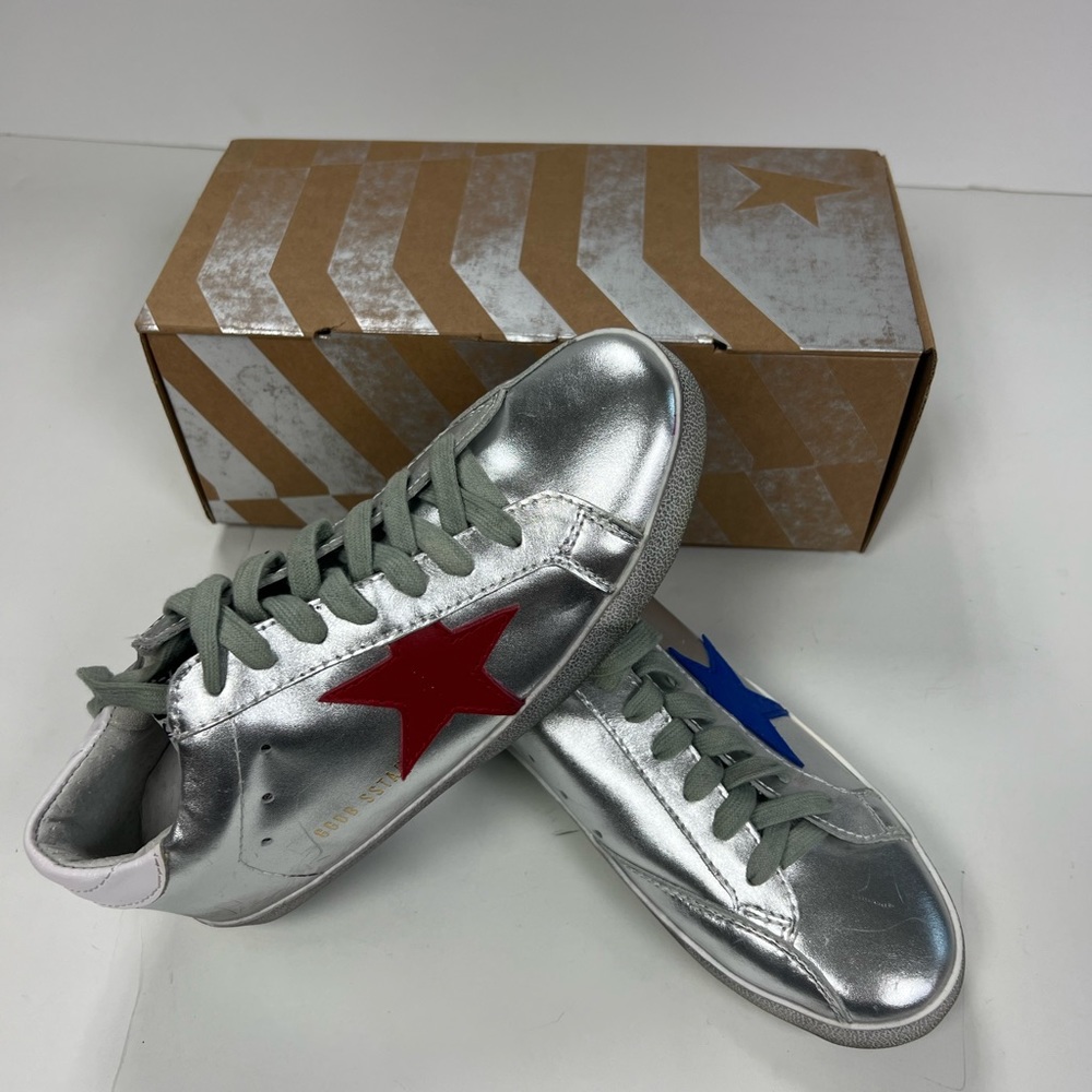 Golden Goose superstar sneakers. Brand new